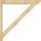 Ekena Millwork Traditional Slat Rough Sawn Outlooker, Douglas Fir, 6"W x 42"D x 42"H OUT06X42X42TRA06RDF - alternate 4